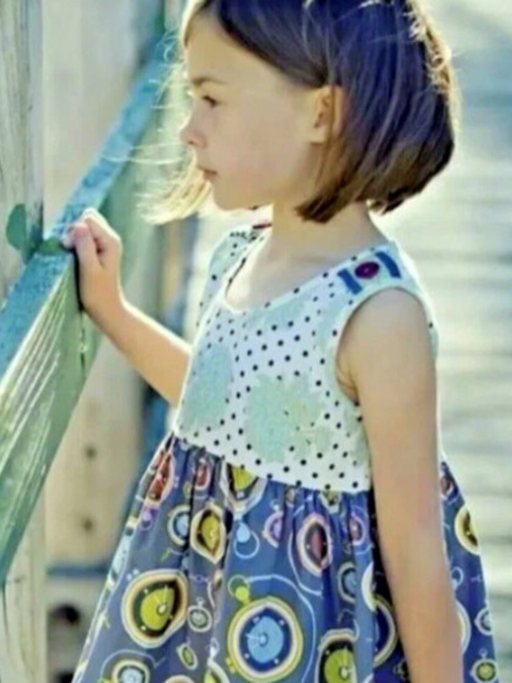 Matilda Jane Lawrence Francis Sara Pull Over Tunic Dress Size 8 y